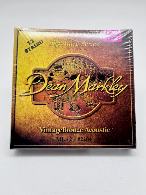 Dean Markley Vintage Bronze Signature Series 12 String Acoustic Strings ML-12 11-50