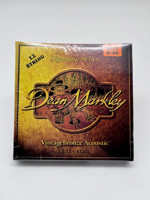 Vintage Bronze Signature Series 12 String Acoustic Strings LT-12 9-46