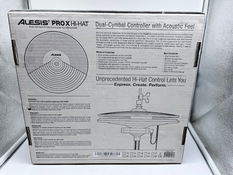 Alesis Pro X Dual-Cymbal Hi-Hat Controller for DM10/DM8