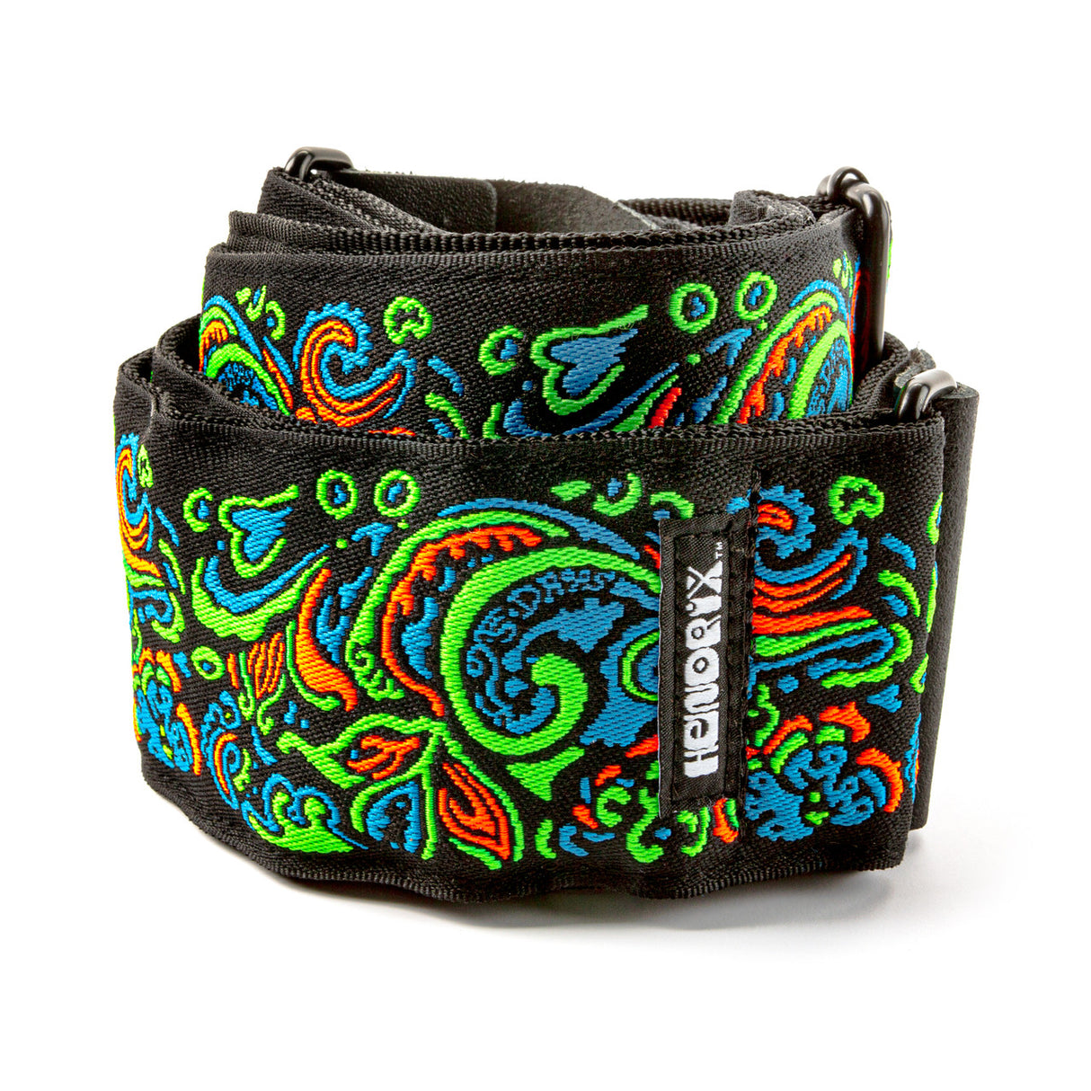 Dunlop Jimi Hendrix™ Blacklight Love Drops Blue Strap JH27