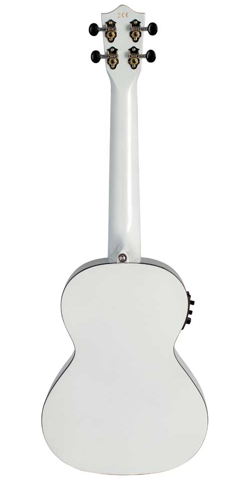 Lanikai JMS-EWT1 Julia Michaels White Pearl Tenor A/E Signature Ukulele