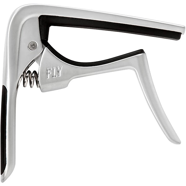Dunlop Trigger Fly Curved Capo Satin Chrome
