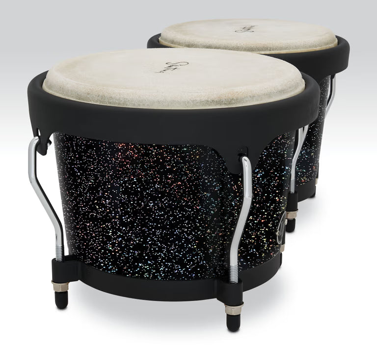 LP Aspire 6-3/4″ & 8″ Bongos - Black Magic