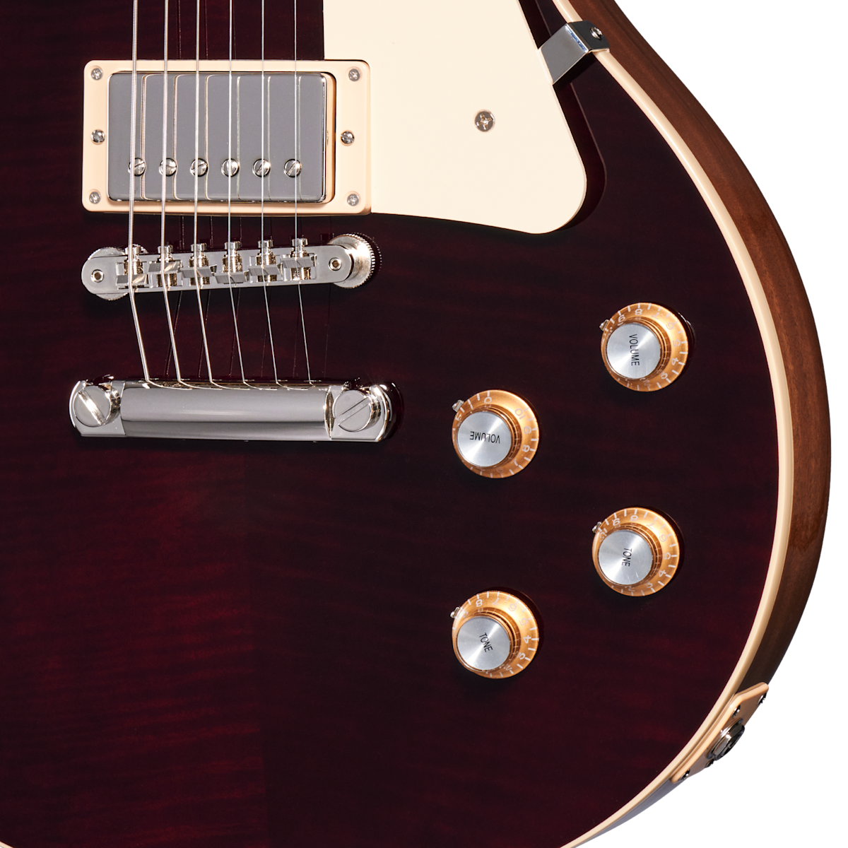 Gibson Les Paul Standard 60s Figured Top Electric Guitar - Translucent Oxblood