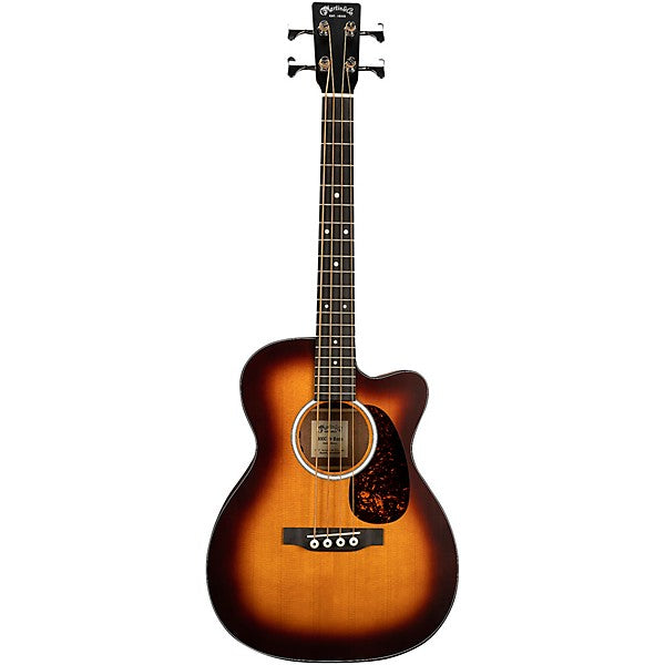 Martin 000CJR-10E Acoustic-Electric Bass Guitar - Burst