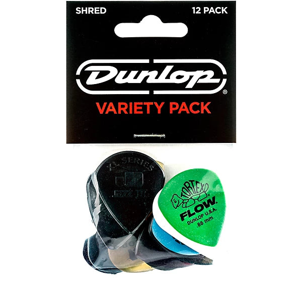 Dunlop Shred Pick Variety Pack - 12 Picks