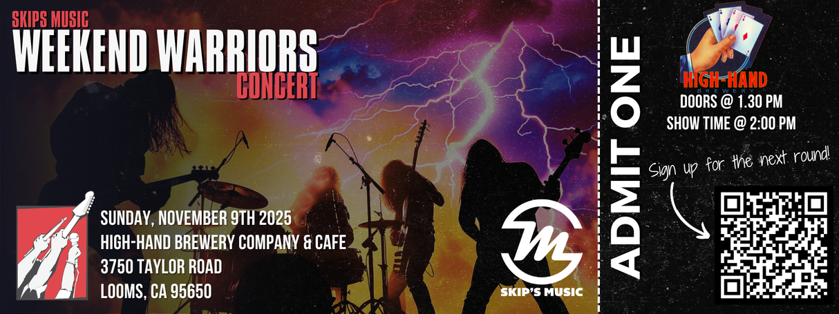 Weekend Warrior Concert Tickets