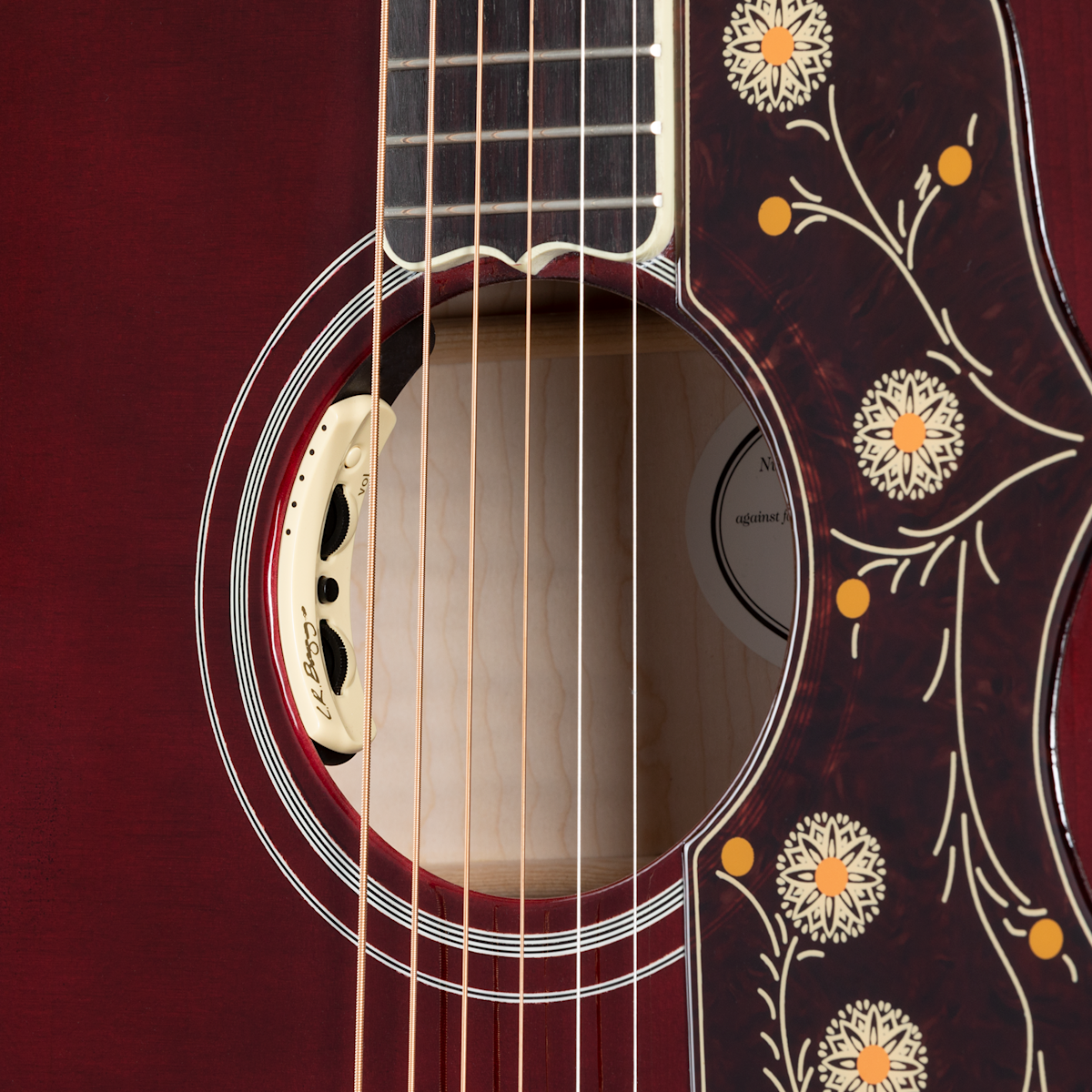 Gibson Acoustic SJ-200 Standard Maple Acoustic Guitar - Wine Red