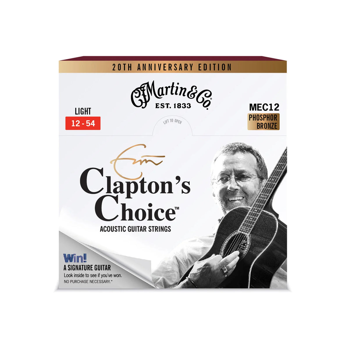 Martin MEC12 Eric Clapton Signature Guitar Strings