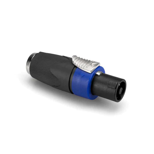 Hosa - NA4LJX - Neutrik Speaker Adapter - 1/4 in Female to SpeakON Male Share