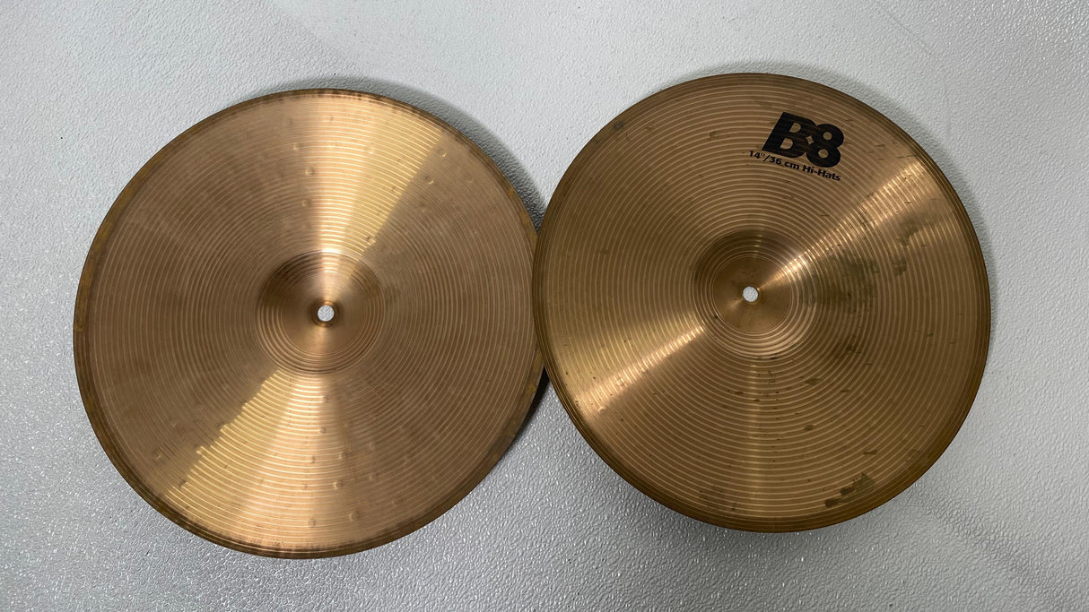 Used Sabian B8 Hi Hats 14"