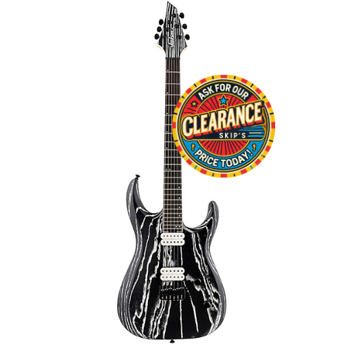 Pro Series Dinky DK Modern Ash HT6 Ebony Fingerboard, Baked White