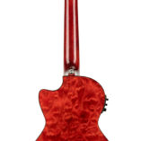 Lanikai Quilted Maple Red Stain Tenor A/E Ukulele