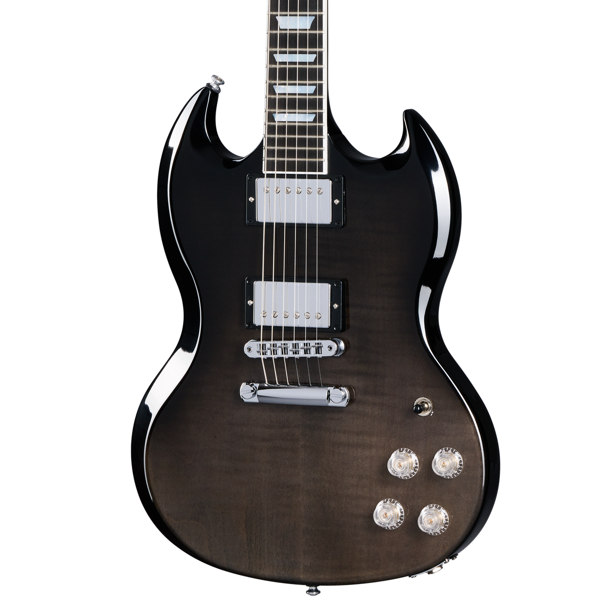 Gibson SG Modern Electric Guitar - Transparent Black Fade