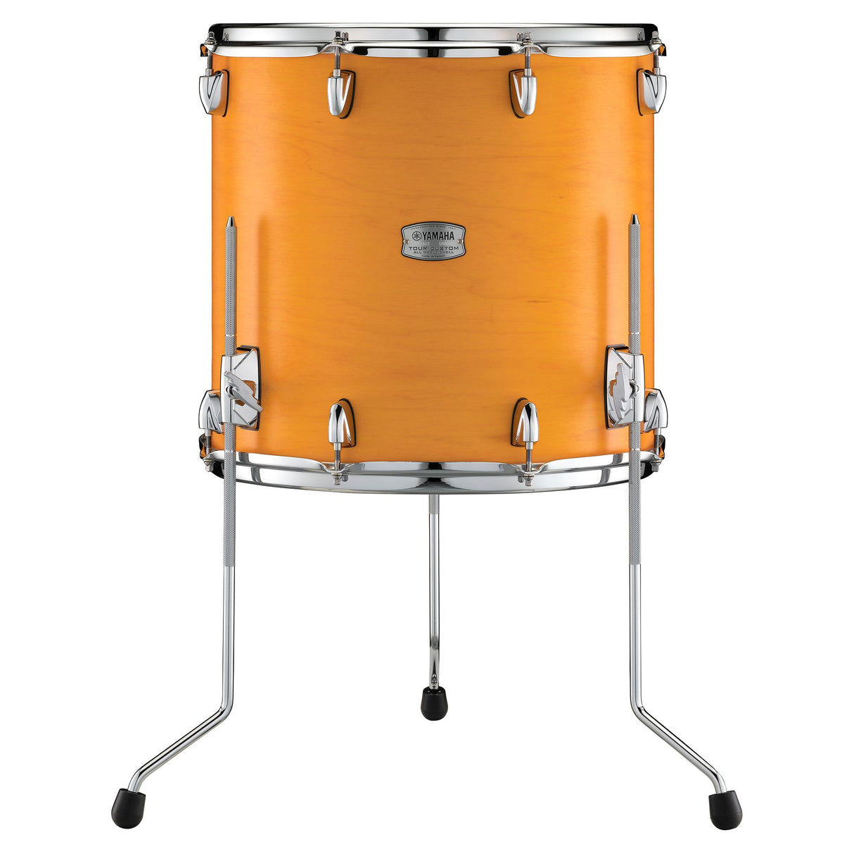 Yamaha Tour Custom 4 Piece Shell Pack - Butterscotch Satin (22 Inch Bass, 16" Floor) TMP2F4BTS
