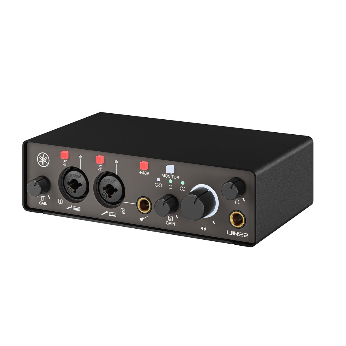 Yamaha UR22-MK3 USB-C Audio Interface with Software Suite - Black