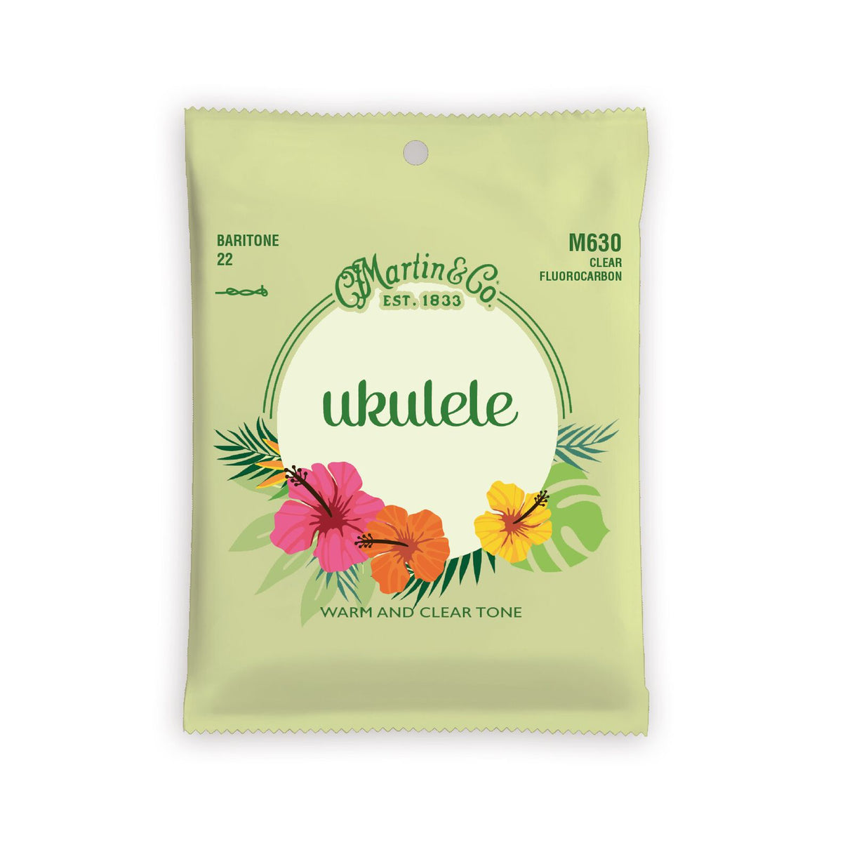 Martin 41Y18M630 Fluorocarbon Baritone Ukulele Strings