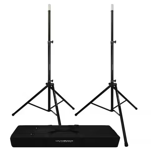 Ultimate Support TS-88T2 Tall Speaker Stands Pair with Bag