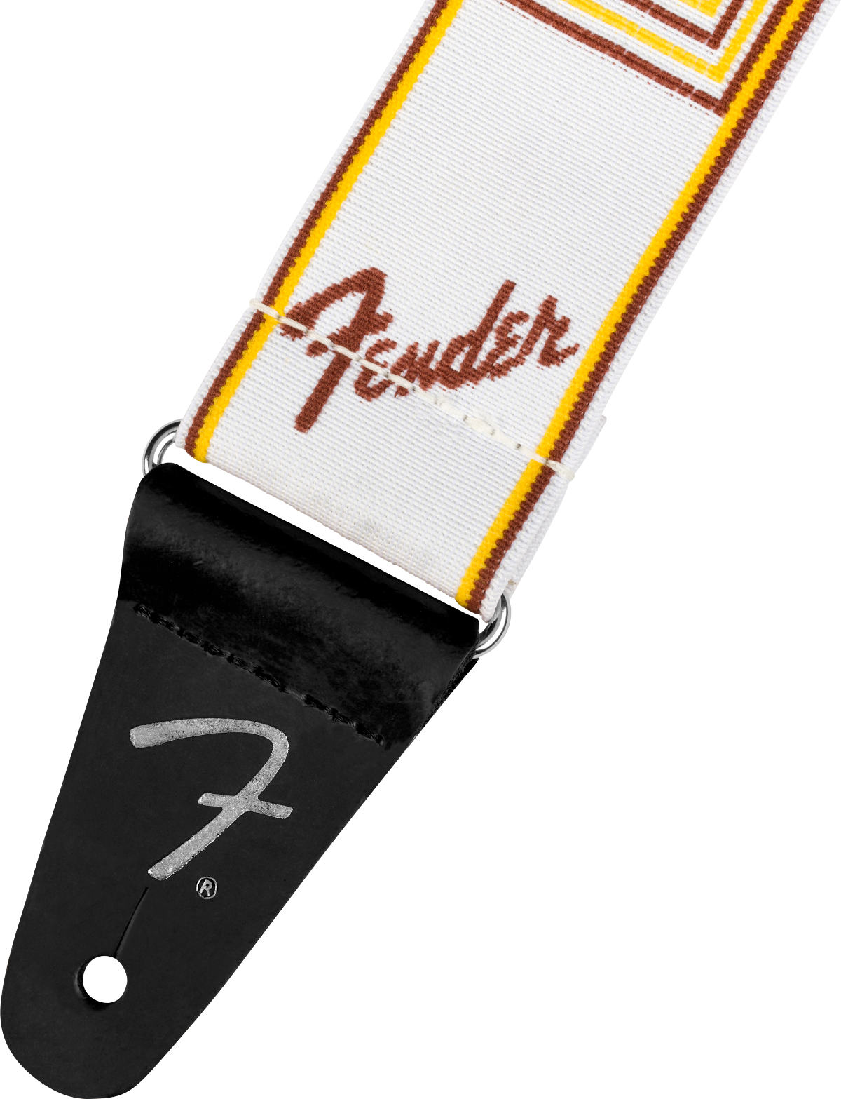 Fender Weighless Mono Strap W/Br/Y