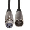 Hosa XLR-105 Balanced Interconnect, XLR3F to XLR3M, 5 ft