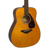Yamaha FG800VN Solid Top Dreadnought Vintage Tint - Discontinued