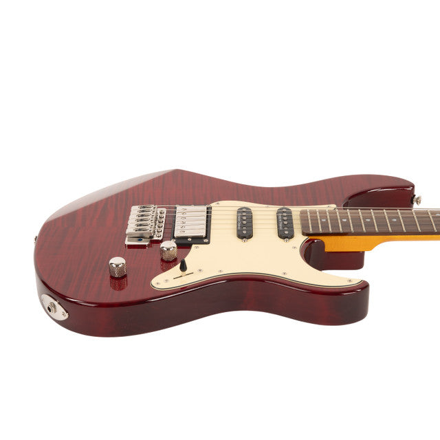 Yamaha PAC612VIIFMX Pacifica Electric Guitar - Fired Red