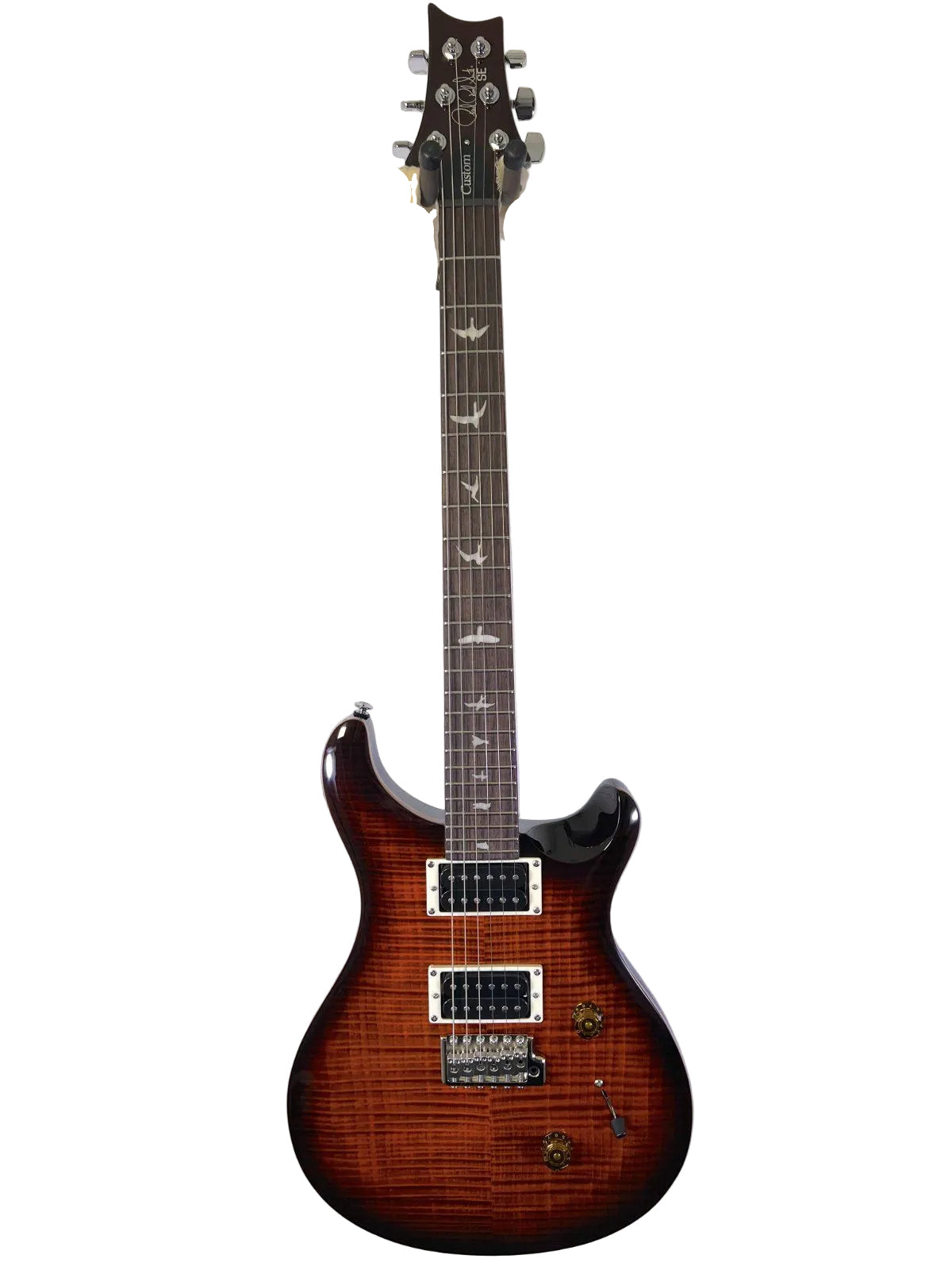 PRS SE Custom 24 – Orange Tiger Smokeburst