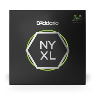 D'Addario NYXL45125 Long Scale 5-String Bass Strings