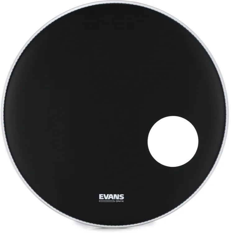 Evans EQ3 Onyx Resonant 22" Bass Drum Head