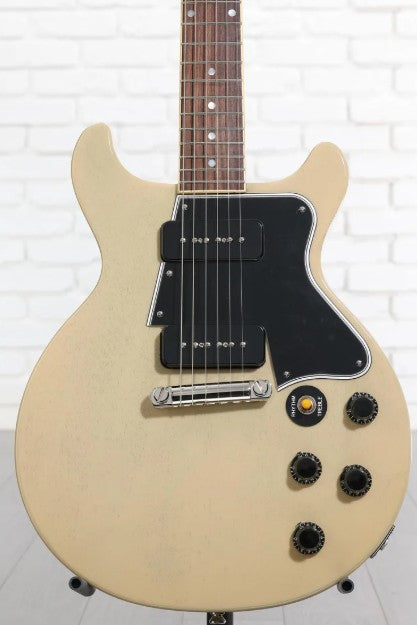 Epiphone Inspired by Gibson Custom 1960 Les Paul Special Double Cut Reissue Electric Guitar - TV White