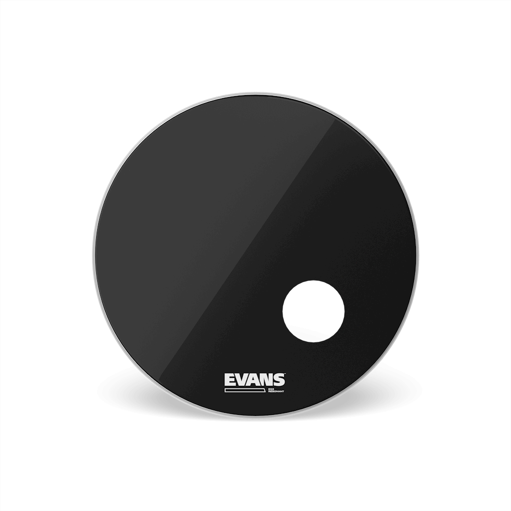 Evans EQ3 Resonant Smooth Black 22" Bass Drum Head