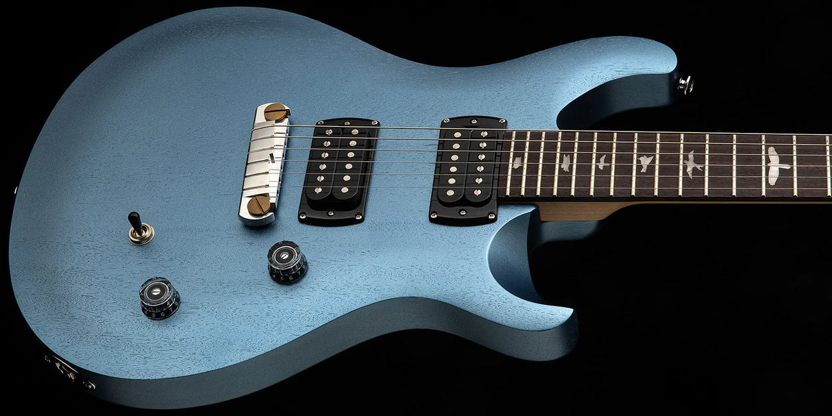PRS SE Ce24 Standard Stoptail Satin - Ice Blue Metallic