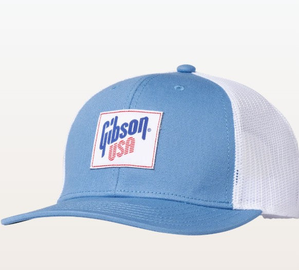 Gibson USA Trucker Hat - Blue