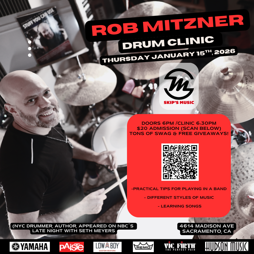 Rob Mitzner Drum Clinic Tickets