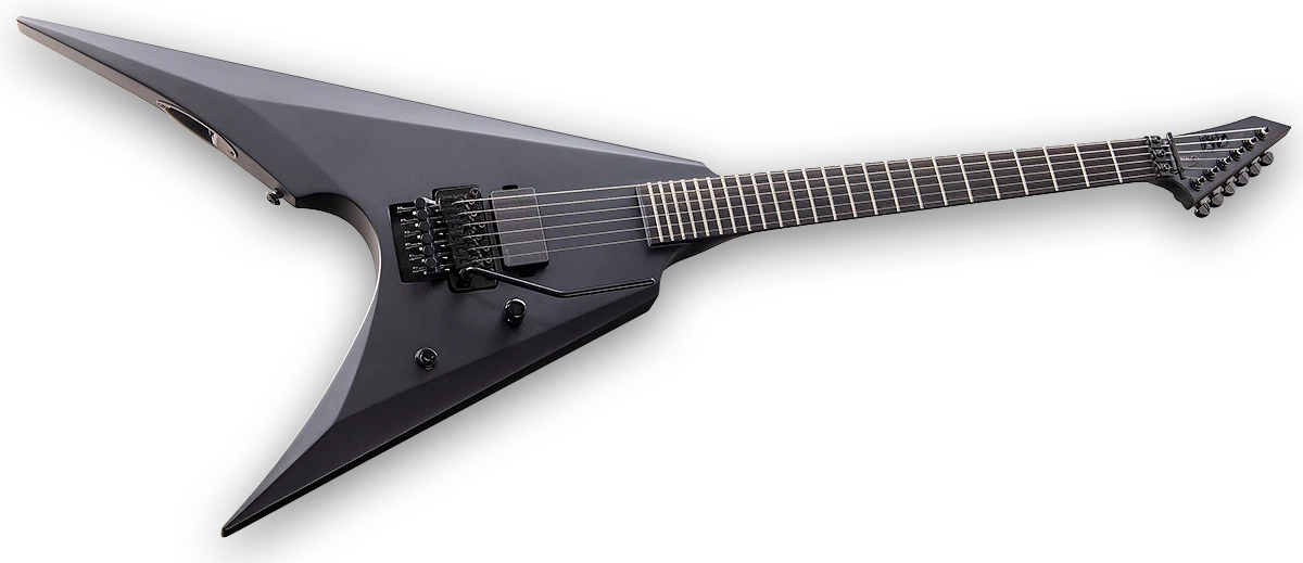 ESP LTD Arrow Black Metal - Black Satin
