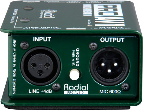 Radial ProAV1 Multimedia Direct Box