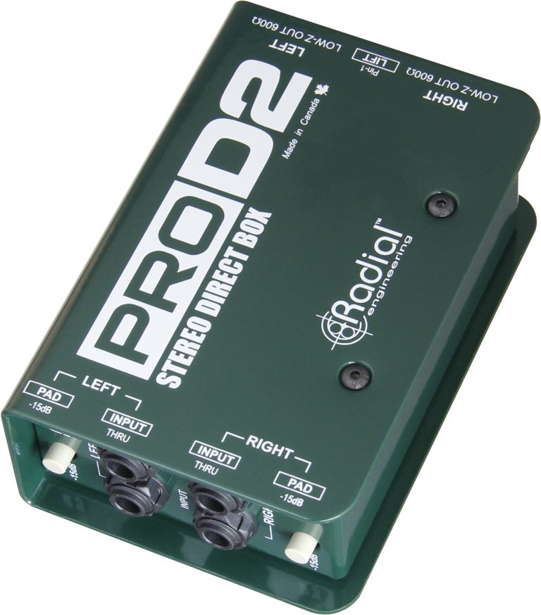 Radial Engineering ProD2 Stereo Passive Direct Box