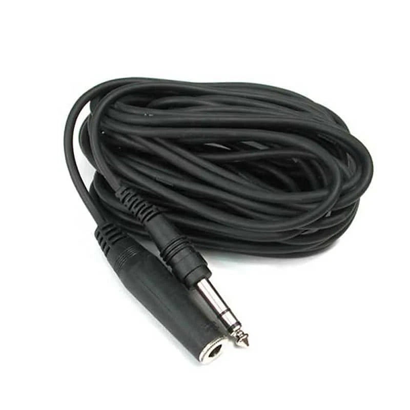 Hosa MHE-310 Headphone Adaptor Cable, 3.5 mm TRS to 1/4 in TRS, 10 ft