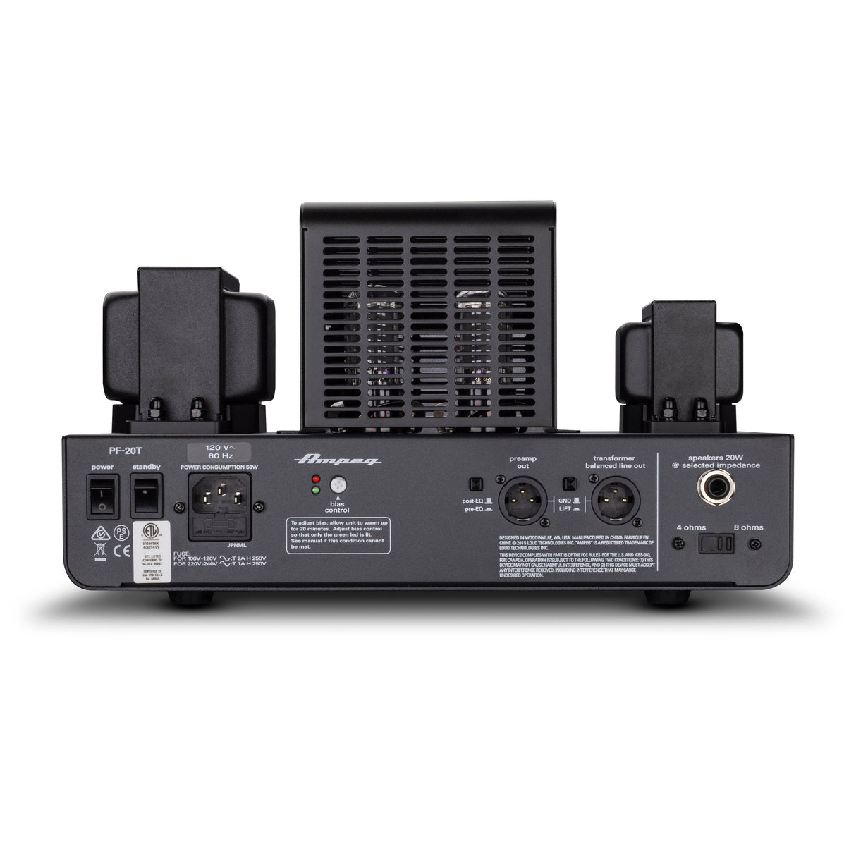Ampeg PF20T Portoflex 20-Watt All-Tube Bass Head