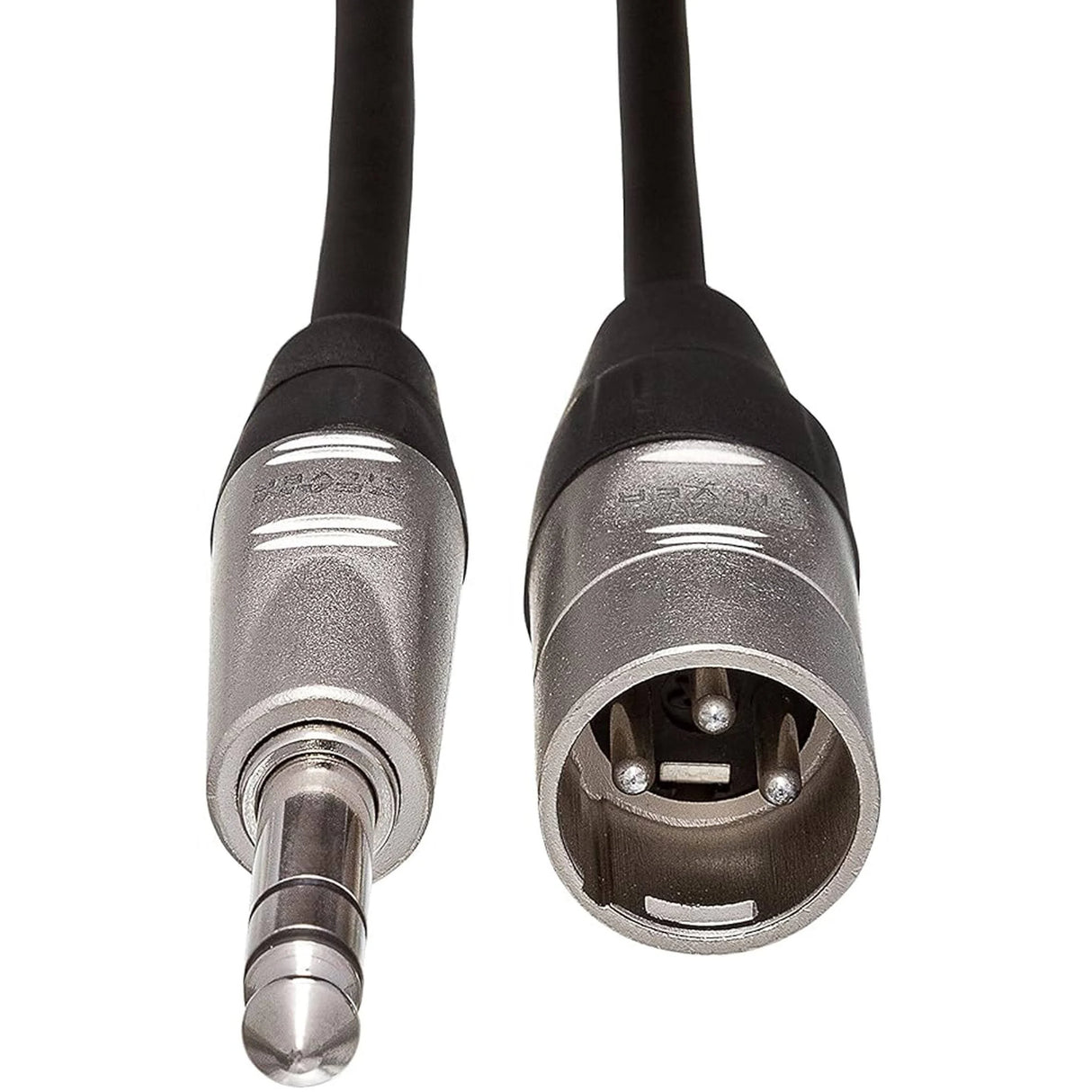 Hosa HSX-010 Pro Balanced Interconnect, REAN 1/4 in TRS to XLR3M, 10 ft