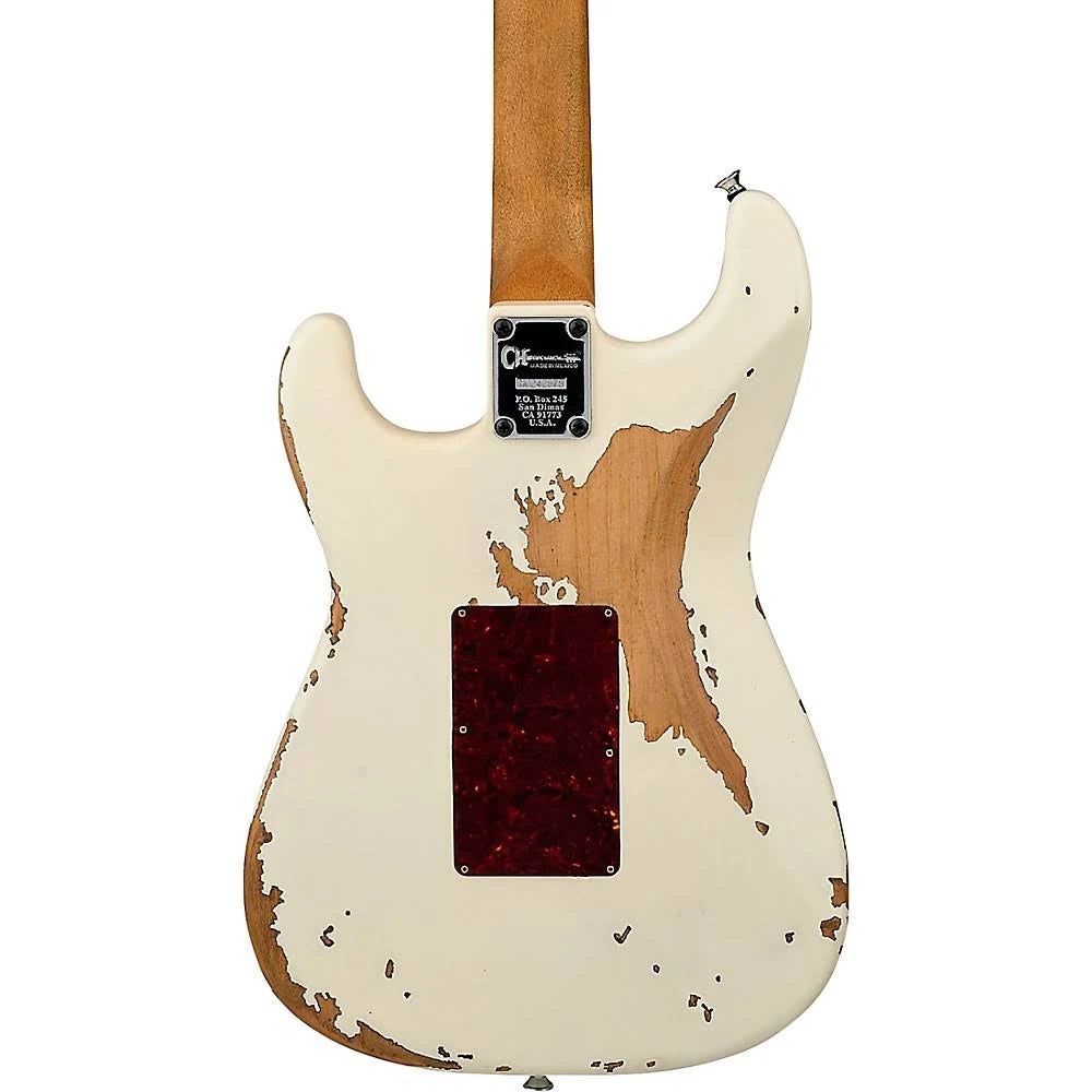 Charvel Super-Stock San Dimas Style 1 HH FR RW Electric Guitar Aged Arctic