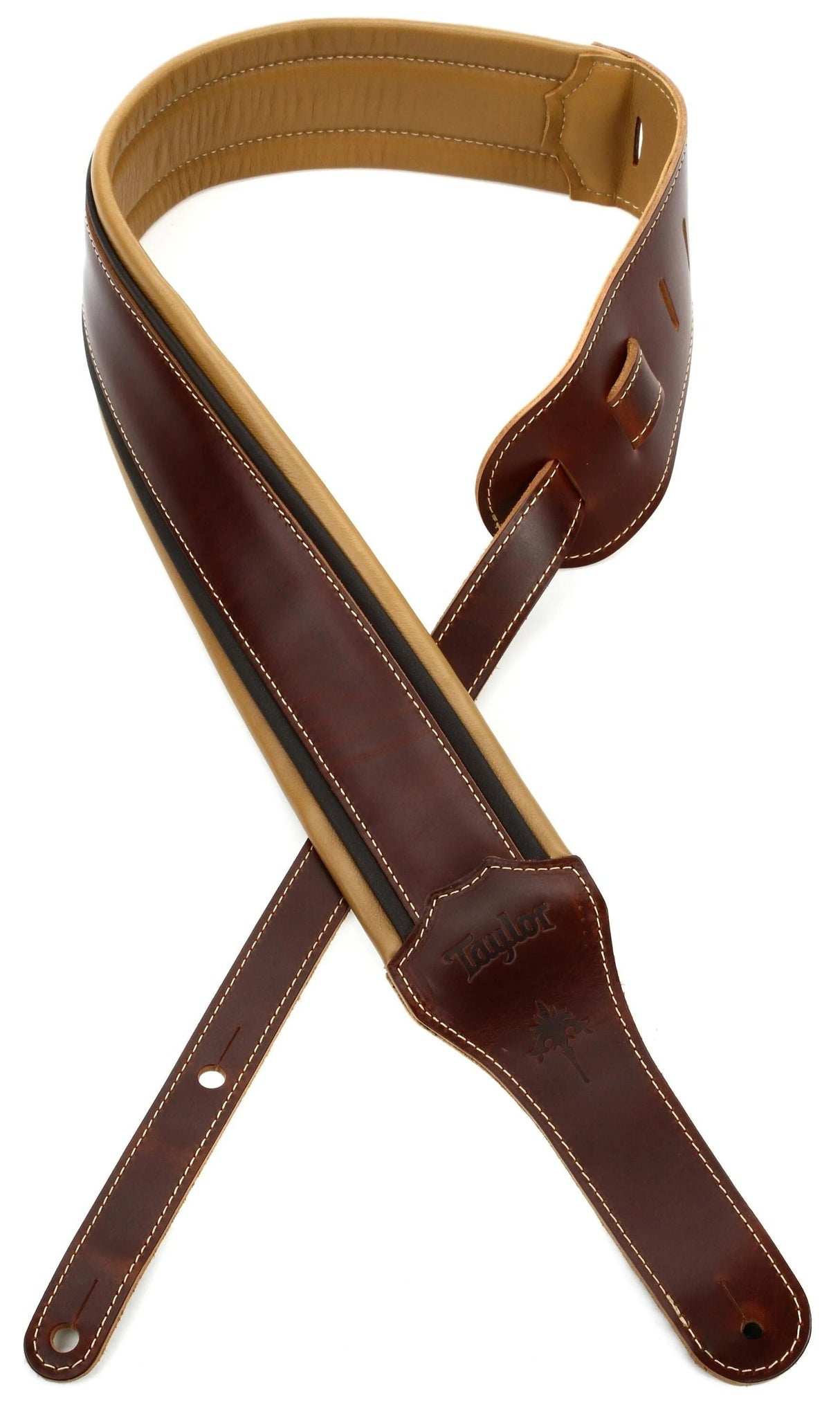 Taylor 3" Ascension Leather Cordovan Guitar Strap