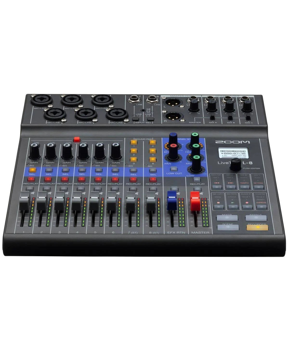 Zoom LiveTrak L-6 digital mixer/recorder