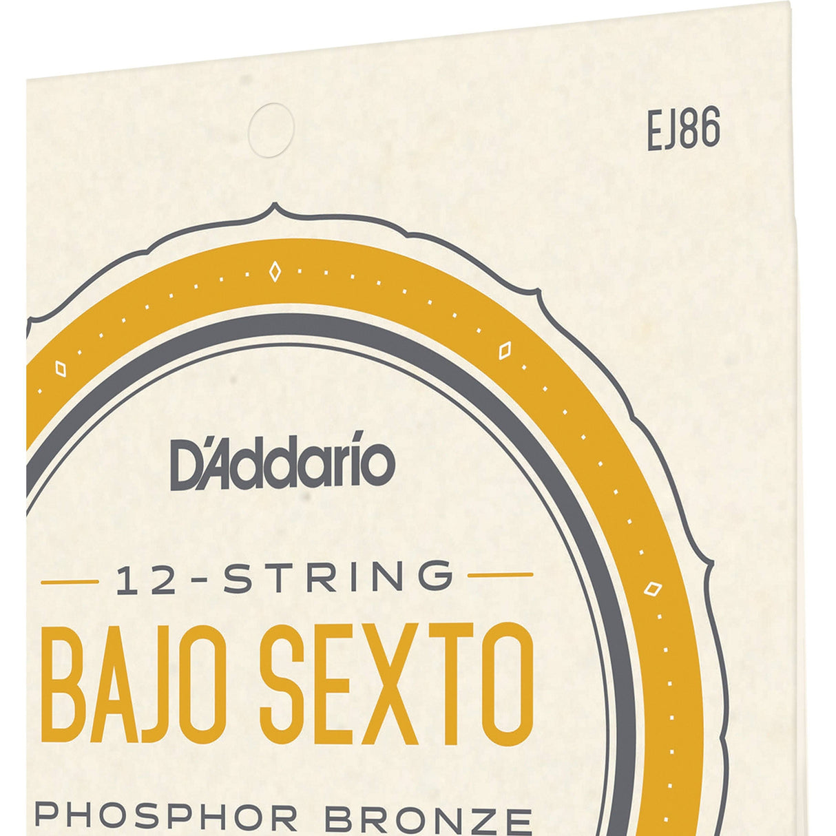 D'addario Bajo Sexto 12-String Set EJ86