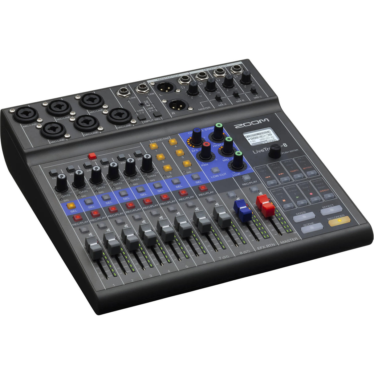 Zoom LiveTrak L-6 digital mixer/recorder