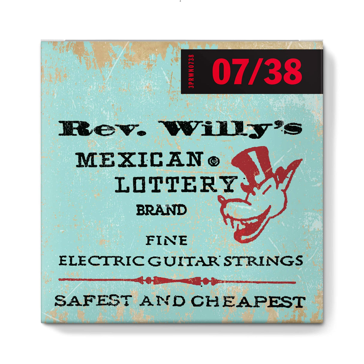 Dunlop Billy Gibbons Custom Rev Willy's Guitar Strings 07-38