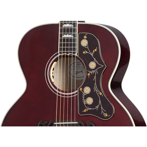 Gibson Acoustic SJ-200 Standard Maple Acoustic Guitar - Wine Red