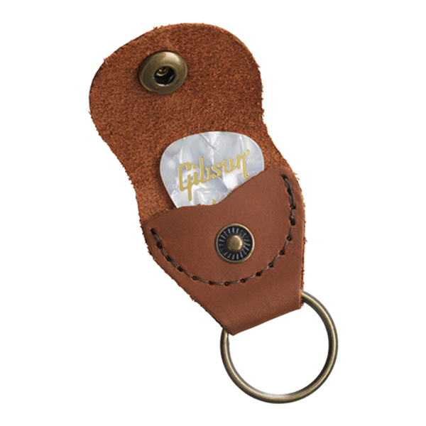 Epiphone Leather Pick Holder Keychain