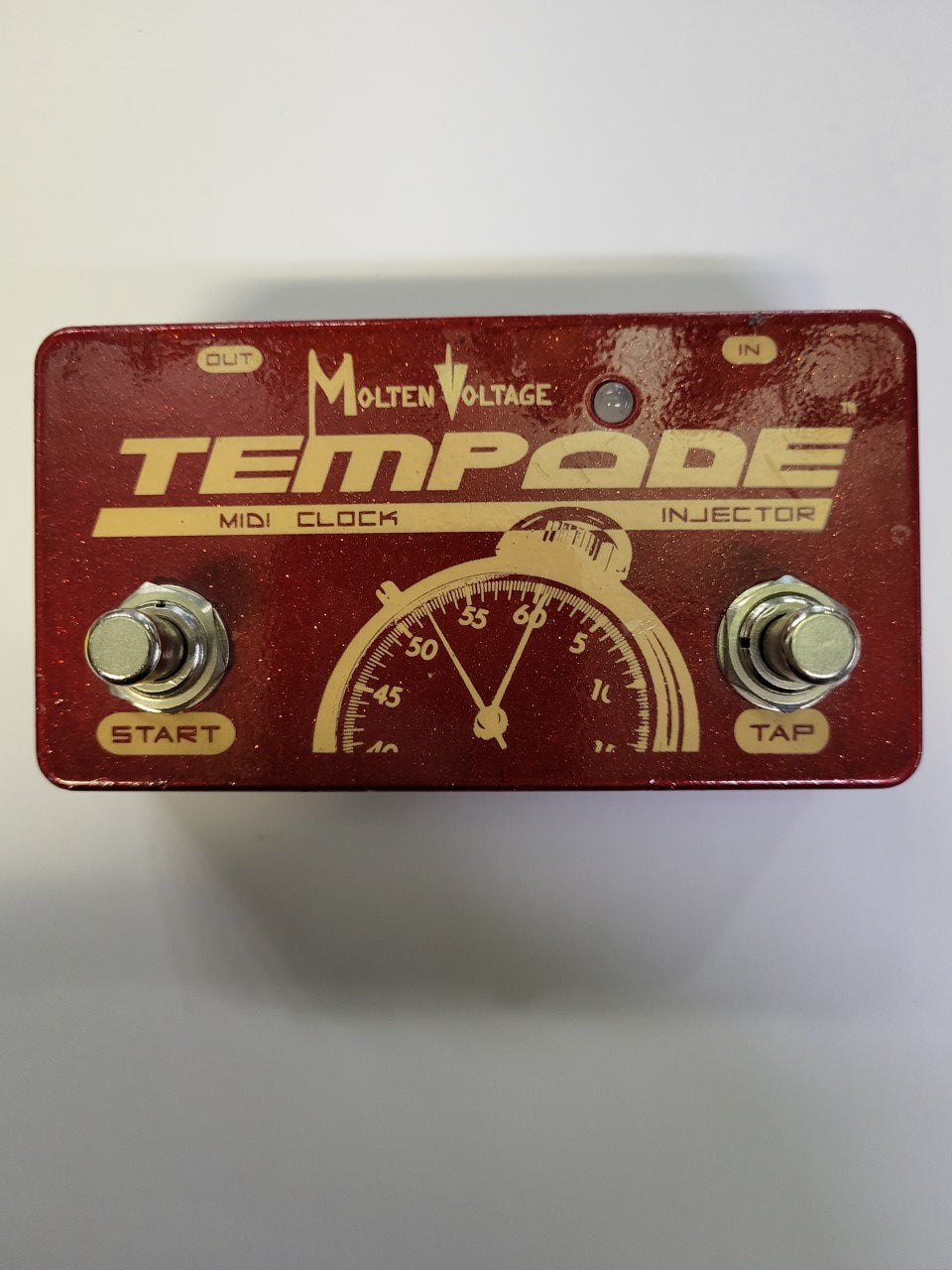 MOLTEN VOLTAGE TEMPODE MIDI CLOCK PEDAL 042023 CONSIGNMENT USED