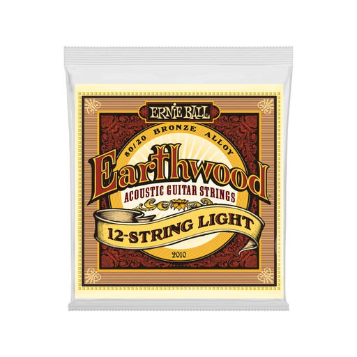 Ernie Ball Light Earthwood 80/20 Bronze 12-String Acoustic Guitar Strings 9-46 Gauge